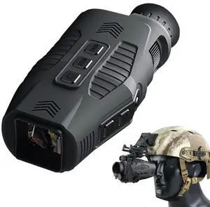 _Mega Brand Night Vision Goggles, Portable R11 Infrared Digital Night Vision Monoculars for Hunting, 5X Digital Zoom 1080P Save Photo & Video Night Vision Scope Thermal Imaging Monocular for Outdoor