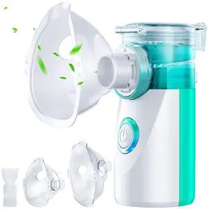 Nebulizer, Portable Nebulizer for Adults and Kids,Handheld Mesh Nebulizer for Breathing Problem, Rechargeable Ultrasonic Nebulizer for Travel Home Use