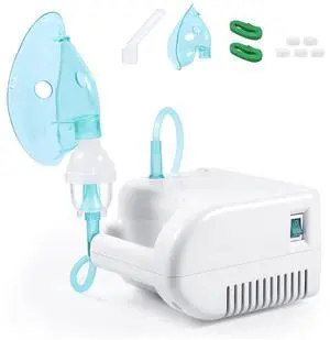 Nebulizer Machine, Portable Nebulizer for Adults and Kids with 1 Set of Kits,