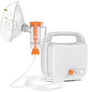 Portable Nebulizer Machine for Adults and Kids, 09 Jet Nebulizer Steam Inhaler with Tubing Mask Kits for Home Use