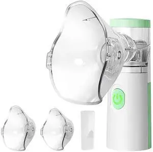 _Mega Brand Ultrasonic Nebulizer - Portable Handheld Nebulizer Machine for Kids and Adults, Reusable