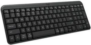 _Mega Brand K250 Bluetooth Keyboard with Numpad, Easy Connectivity, Compact Wireless Keyboard Made with Recycled Plastic, Spill-Resistant, Comfortable Keys - Windows/MacOS - Graphite