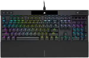 _Mega Brand K70 RGB PRO Wired Mechanical Gaming Keyboard (Cherry MX RGB Red Switches: Linear and Fast, 8,000Hz Hyper-Polling, PBT Double-Shot PRO Keycaps, Soft-Touch Palm Rest) QWERTY, NA - Black