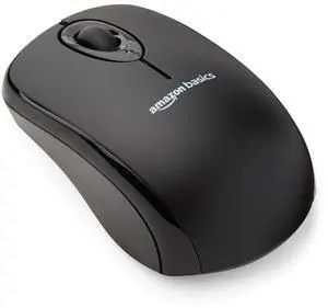 _Mega Brand 2.4 Ghz Wireless Optical Computer Mouse with USB Nano Receiver, Black