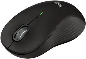 _Mega Brand Signature M550 L Full Size Wireless Mouse - for Large Sized Hands, 2-Year Battery, Silent Clicks, Bluetooth, Multi-Device Compatibility - Black