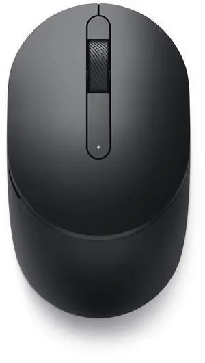 _Mega Brand Mobile Wireless Mouse - MS3320W, Wireless - 2.4 GHz, Bluetooth 5.0, Optical LED, Mechanical Scroll, 1600 DPI, 3-Buttons - Black