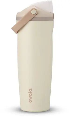 _Mega Brand FreeSip Sway - Stainless Steel - 30-oz. - Tan (Lightly Toasted)