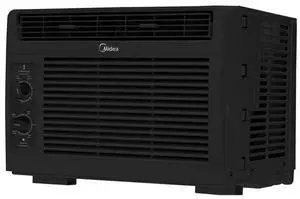 _Mega Brand RMW05MWB  5,000 BTU 150 Sq ft Mechanical Window Air Conditioner, Black