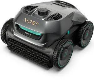 _Mega Brand Cordless Robotic Pool Cleaner, WavePath Navigation, Wall-Climbing, Quad-Motor, 150 mins Runtime for Inground Pools up to 1,600 sq.ft, Seagull Pro ZT6002