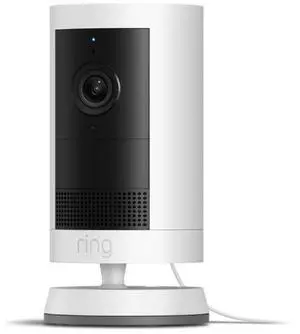 _Mega Brand Outdoor Cam Plus, Plug-In  Wide-Angle 2K Video with _Mega Brand Vision, Low-Light Sight for full-color night vision, Mount-anywhere versatility, White