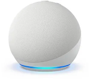 _Mega Brand Echo Dot (newest model), Vibrant sounding Alexa speaker, Great for bedrooms, dining rooms and offices, Glacier White
