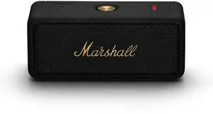 _Mega Brand Emberton II Portable Bluetooth Speaker, Black & Brass _Mega Brand Emberton II Portable Bluetooth Speaker, Black & Brass