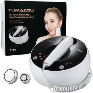 _Mega Brand Radio Frequency Skin Tightening - _Mega Brand RF Radiofrecuencia Facial Skin Machine for Face and Full Body - with 3 Energy Levels & Timer