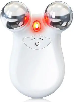 Microcurrent Facial Device,Latest Red Light TechnologyEnhances The Ability to Lift The Face and Tighten The SkinFacial Wrinkle EquipmentSmart Photon Micro-Current Device, Model:EP-300.
