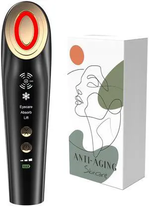 Radio Frequency Skin Tightening Machine for Face - Facial Neck Anti-Aging Device Microcurrent Lifting Massager Wrinkle Reduction Firming, and Toning - Advanced Technology for Aging Issues
