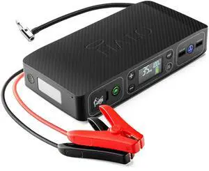 _Mega Brand  58830 Portable Car Battery Jump Starter | 100 PSI Air Compressor, 58.8Wh USB Power Bank, Emergency Floodlight & Charger, Jumps Cars SUVs & Trucks, Inflates Tires, TSA Approved