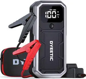 _Mega Brand Car Jump Starter, Lithium Jump Starter Battery Pack 4000A (10.0L Gas / 8.0L Diesel Engines), 12V Lithium Battery Booster Pack Portable Power Bank with USB Quick Charge and Type C Port