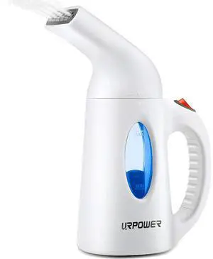 _Mega Brand Steamer for Clothes Steamer, Portable Handheld Garment Fabric Steamer Fast Heat-up Powerful Clothes Steamer with High Capacity for Home and Travel - Not for Abroad