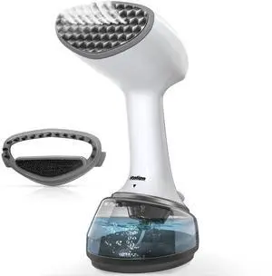 _Mega Brand Handheld Steamer for Clothes 1200W, Clothes Steamer with Large 360ml Water Tank, Fast Wrinkle Remover Portable Garment Steamer, Ideal for Home, Office, Travel, White