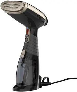 _Mega Brand Handheld Garment Steamer for Clothes, Turbo ExtremeSteam 1875W Fabric Steamer, Portable Handheld Design, Strong Penetrating Steam, Amazon Exclusive, Black