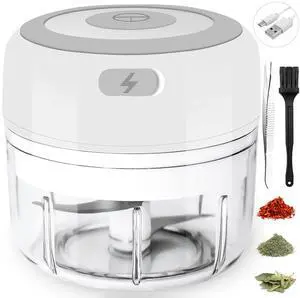 _Mega Brand Electric-Herb-Grinder-Large-3.4oz-USB Rechargeable, , Portable Waterproof, Better Control of Herb Coarseness, Practical and Muntifuctional