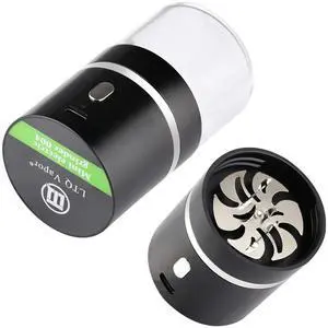 _Mega Brand Upgraded Mini Electric Grinder Spice Smart Herb 400 mAh with 50ml Jar,Easy to Carry(Grinder)