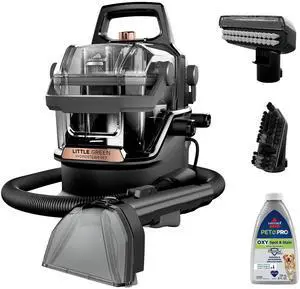 _Mega Brand Little Green HydroSteam Multi-Purpose Portable Carpet and Upholstery Cleaner, Car and Auto Detailer, 3618