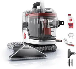 _Mega Brand CleanSlate Plus Portable Carpet + Upholstery Spot Cleaner Machine, Powerful Suction with Versatile Tools, Pet Stain Remover, Car and Auto Detailer, Pair with Carpet Cleaner Solution