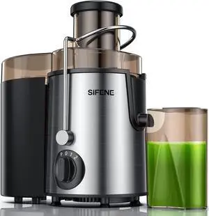 _Mega Brand Quick Juicer Machine, Centrifugal Juicer with 3" Big Mouth for Whole Fruits & Veggies, Easy to Clean, Non-BPA Stainless Steel Kitchen Juicer