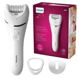_Mega Brand  Epilator Series 8000 for Women, with 3 Accessories, BRE700/04