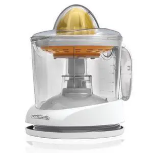 _Mega Brand  32oz Electric Citrus Juicer, CJ625, Pressure Activated, Adjustable Pulp Control, Dishwasher-Safe