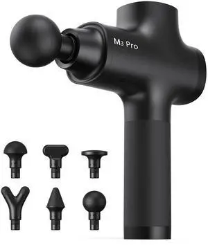 _Mega Brand  Massage Gun Deep Tissue Percussion Muscle Massager for Workout, Handheld Percussive Therapy Fascia Gun for Athletes Fast Recovery 4-8 Hours Long Battery Life, Powerful, Quiet,