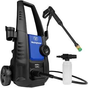 _Mega Brand ePX3050 Electric Pressure Washer, 2100 Max PSI 1.76 Max GPM with Foam Cannon, for Cars/Fences/Driveways/Home/Patios