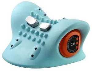 _Mega Brand White Elephant Gifts for Adults,Chritsmas Gifts for Women Men,2025 Upgraded Neck Massager Pillow with Heat for Pain Relief,3-in-1 Heat/Vibration/Wave Modes with Remote,Portable