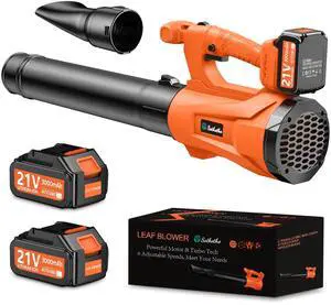 _Mega Brand Leaf Blower Cordless with 2 3.0Ah Battery and Charger, 580CFM/160MPH Electric Leaf Blower with 6 Speed Modes, Cruise Control, Blowers for Lawn Care, Patios, Blowing Leaves and Dusts