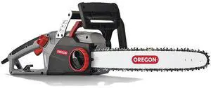 _Mega Brand 2400W Powerful Self-Sharpening Corded Electric Chainsaw with 18-Inch (45cm) Guide Bar, Low Kickback 15 Amp Chainsaw, with Integrated Powersharp Chain, 3-Year Warranty (CS1500)