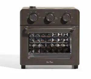 _Mega Brand  Wonder Oven | 6-in-1 Air Fryer & Toaster Oven with Steam Infusion | Compact, Countertop Friendly, Fast Preheat, Multifunctional | Air Fry, Toast, Roast, Bake, Reheat & Broil | Char
