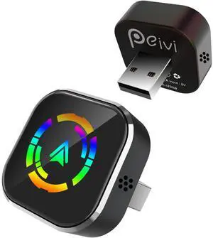 _Mega Brand Wireless Carplay Adapter for Apple iPhone & Android Auto Wireless Adapter 2 in 1,,Ultra-Compact Design,Larger Vents,Faster and More Stable Connection,for iOS 10+ & Android 11+