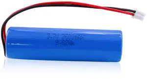 _Mega Brand 3.7V 2600mAh Rechargeable Batteries Lithium ion Battery with PH2.0/2P Connector Please Check Device and Connector Polarity Before Purchase