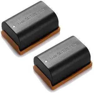_Mega Brand 2 Pack LP-E6N LP E6 Battery Compatible with Canon EOS R R5 R6 R7, R5 C, R6 Mark II, EOS 5D Mark II III IV, 5D SR, 6D Mark II 7D Mark II,6D 7D 90D 80D 70D 60D 60Da, XC10 XC15 Cameras