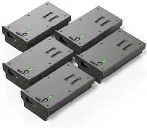 _Mega Brand 5 Pack New Reveal Upgraded Solar Charge Battery Pack Compatible with Reveal Trail Camera Ultra, X Gen 3.0, Pro 3.0, X, X Pro, X Gen 2.0, XB, SK, LED Battery Indicator