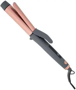 _Mega Brand Curl Envy Hair Curling Iron 1 1/4 Inch - Ceramic Tourmaline Curling Iron 1.25' Barrel - Silky Smooth + Bouncy Curls - 4 Digital Heat Settings up to 450 Degrees - Auto Shut-Off