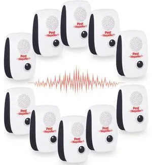 _Mega Brand  Ultrasonic Insect&Pest Repeller,Electronic Mouse Repellent Ultrasonic Plug in Mice Repellent Indoor Insect Repellent Plug in Pest Control for Cockroach,Spide,Rat,AntBugs,Roach,Rodent
