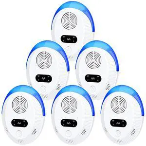 _Mega Brand 2025 Upgraded Version Ultrasonic Pest Repeller 6 Packs, Mouse Repellent Indoor, Pest Control for Roach Rodent Cockroach Bugs Mosquito Mice Spider Ant Fleas Insects