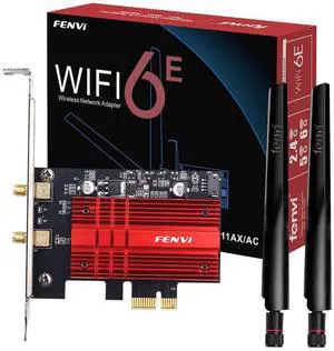 _Mega Brand  Network Card BT5.3 160MHz Tri-Band Expands WiFi into 6GHz/5GHz/2.4GHz 5400Mbps Gigabit AX210ngw Desktop PC PCIe Wireless Adapter WiFi 6E 802.11ac ax MU-MIMO for Windows 11/10