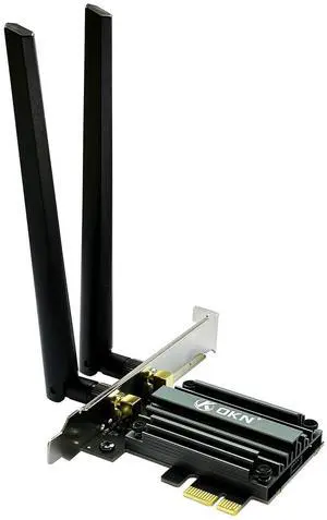 _Mega Brand WiFi 7 PCIE Card 9.3Gbps 802.11BE WiFi 6E Card with Bluetooth 5.4 Tri-Band 4K QAM 320MHz WiFi 7 BE200 Inside Wireless Network Adapter for PC Desktop Supports Windows 11 64bit