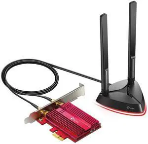 _Mega Brand  WiFi 6 AX3000 PCIe WiFi Card (Archer TX3000E), Up to 2400Mbps, Bluetooth 5.3, 802.11AX Dual Band Wireless Adapter with MU-MIMO, OFDMA, Ultra-Low Latency, Supports Windows 11, 10 (64bit)