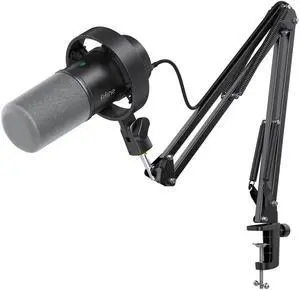 _Mega Brand Podcast Microphone Kit, USB/XLR Dynamic Microphone with Boom Arm for PC/XLR Mixer, Gaming Mic with Mute Button, Headphone Jack for Vocal, Voice-Over, Streaming, Music Recording -K688CT