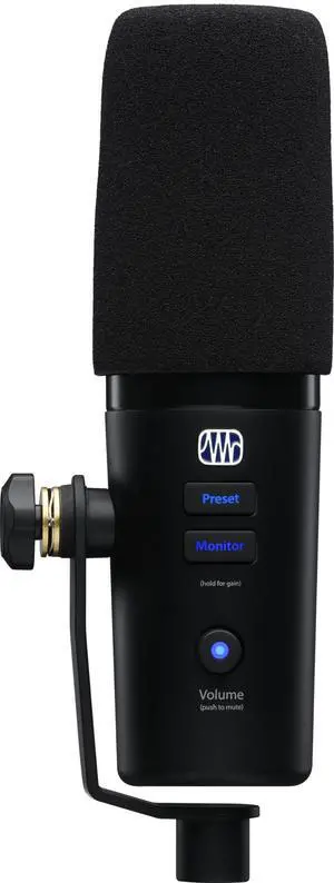 _Mega Brand Revelator Dynamic USB Microphone for recording, podcasts, and streaming with onboard effects and easy-to-use presets plus a built-in mixer and Studio One DAW Recording Software