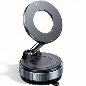 2026 Upgraded Vacuum Magnetic Car Phone Holder 360° Reinforced 96LBS Ultra Suction Cup Phone Mount for MagSafe Cell Phone Holders for Your Car/Gym/Mirror Mount for iPhone & Android 2026 Upgraded Vacuum Magnetic Car Phone Holder 360° Reinforced 96LBS Ultra Suction Cup Phone Mount for MagSafe Cell Phone Holders for Your Car/Gym/Mirror Mount for iPhone & Android